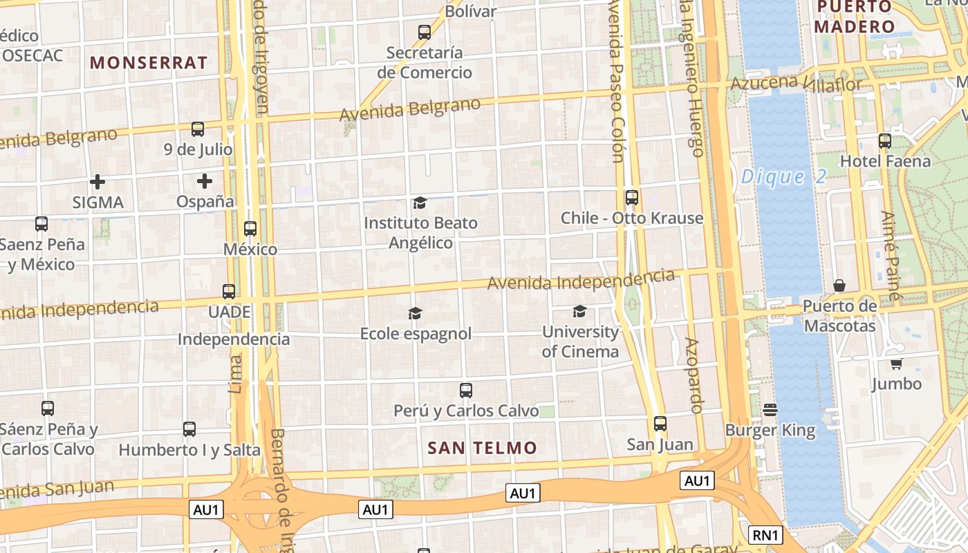 map