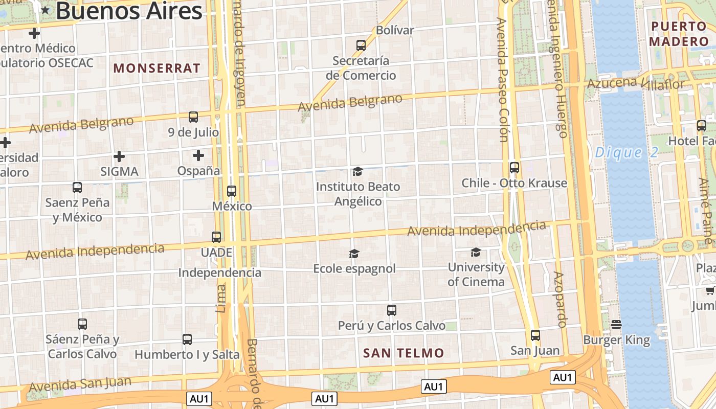 map