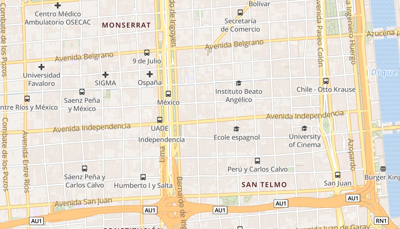 map