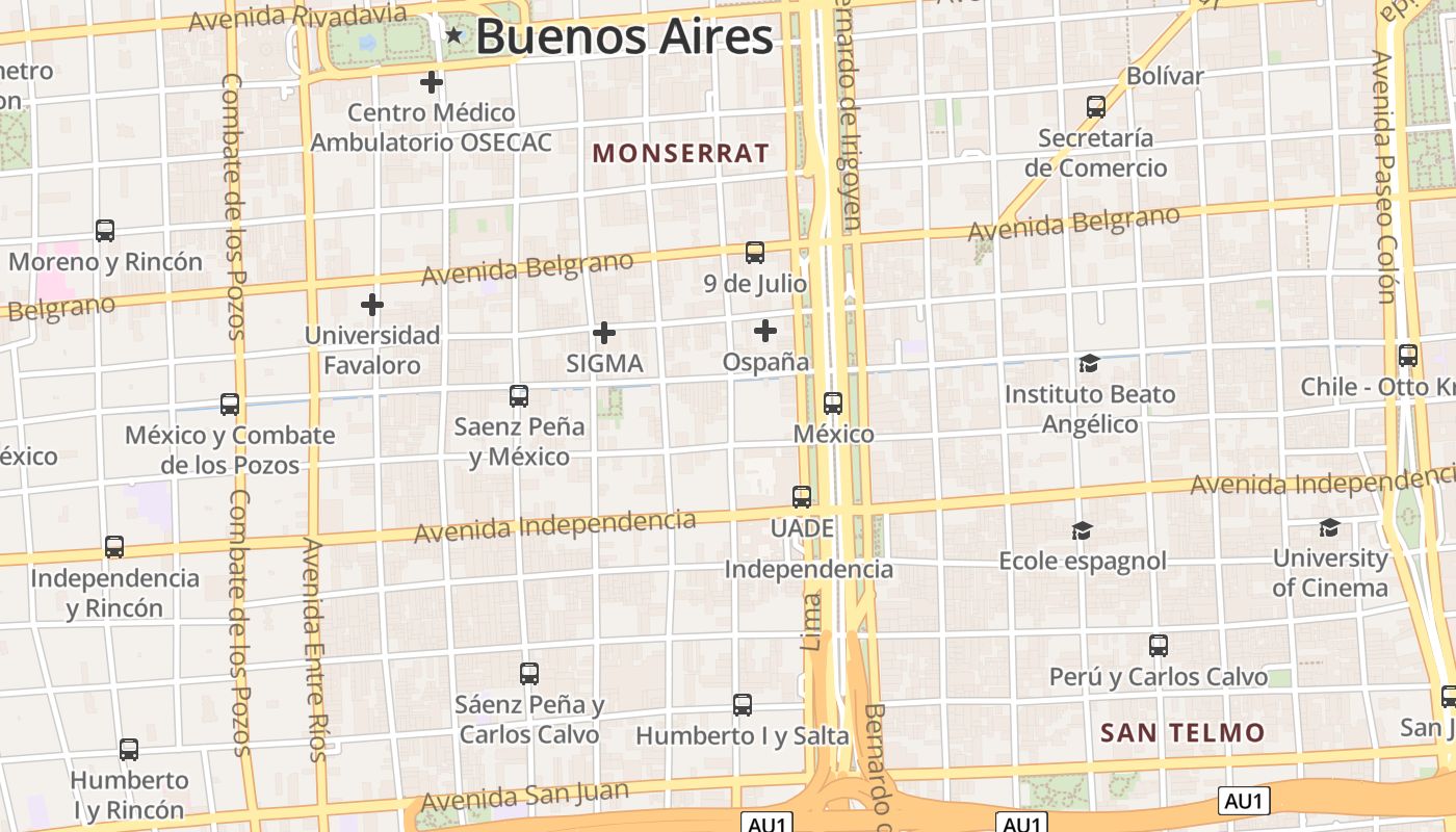map
